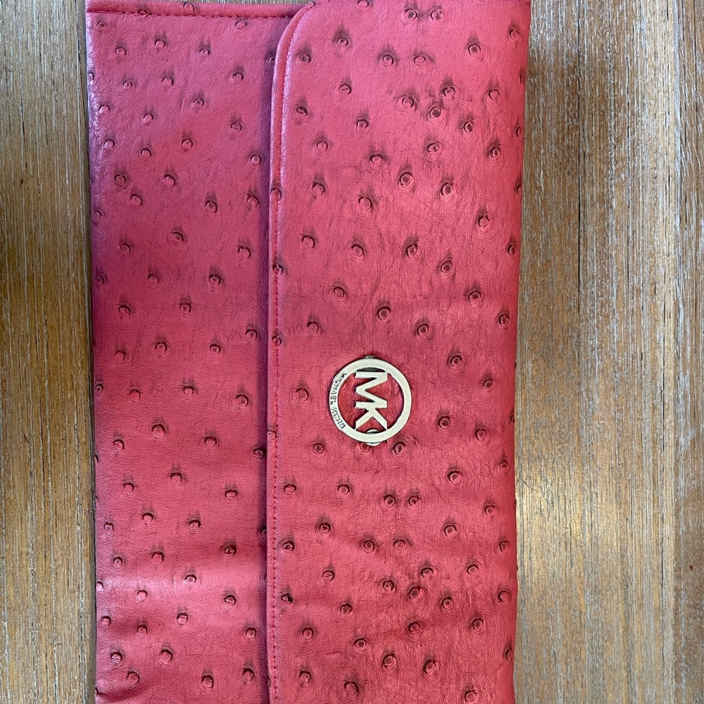 Pink Michael Kors Clutch